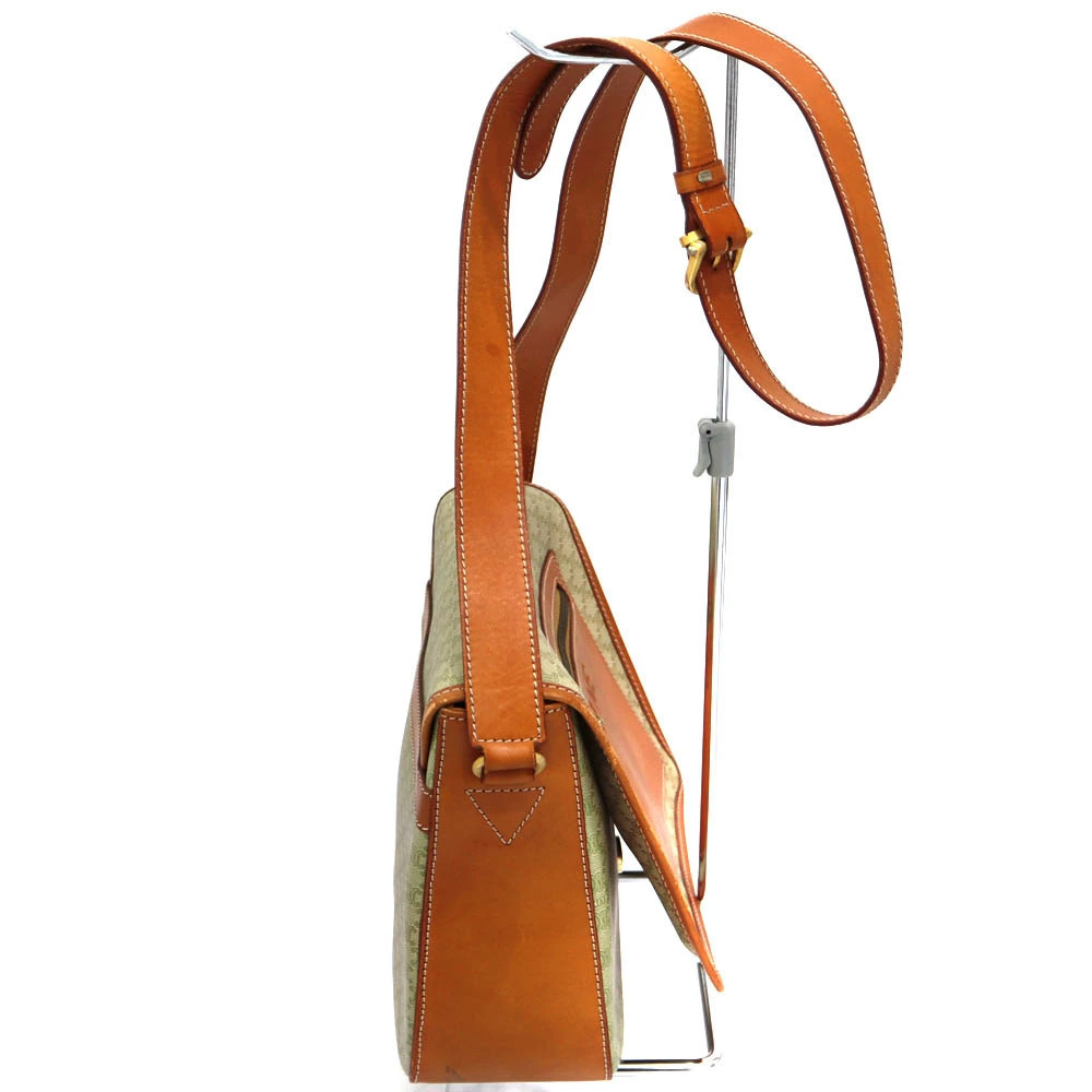 Celine shoulder bag leather brown beige - Picture 3 of 6